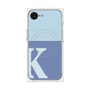 プレミアムパネル with MagSafe［ オリジナル - initial two tone - K blue ］