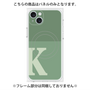 プレミアムパネル with MagSafe［ オリジナル - initial two tone - K green ］