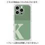 プレミアムパネル with MagSafe［ オリジナル - initial two tone - K green ］
