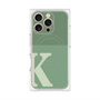 プレミアムパネル with MagSafe［ オリジナル - initial two tone - K green ］