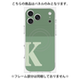 プレミアムパネル with MagSafe［ オリジナル - initial two tone - K green ］