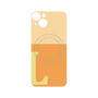 プレミアムパネル with MagSafe［ オリジナル - initial two tone - L orange ］