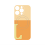 プレミアムパネル with MagSafe［ オリジナル - initial two tone - L orange ］