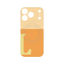 プレミアムパネル with MagSafe［ オリジナル - initial two tone - L orange ］