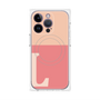 プレミアムパネル with MagSafe［ オリジナル - initial two tone - L pink ］