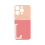 プレミアムパネル with MagSafe［ オリジナル - initial two tone - L pink ］