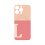 プレミアムパネル with MagSafe［ オリジナル - initial two tone - L pink ］