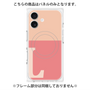 プレミアムパネル with MagSafe［ オリジナル - initial two tone - L pink ］