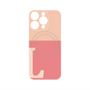 プレミアムパネル with MagSafe［ オリジナル - initial two tone - L pink ］