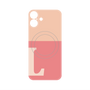 プレミアムパネル with MagSafe［ オリジナル - initial two tone - L pink ］