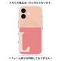 プレミアムパネル with MagSafe［ オリジナル - initial two tone - L pink ］