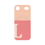 プレミアムパネル with MagSafe［ オリジナル - initial two tone - L pink ］