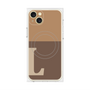 プレミアムパネル with MagSafe［ オリジナル - initial two tone - L brown ］