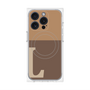 プレミアムパネル with MagSafe［ オリジナル - initial two tone - L brown ］
