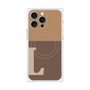 プレミアムパネル with MagSafe［ オリジナル - initial two tone - L brown ］