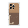 プレミアムパネル with MagSafe［ オリジナル - initial two tone - L brown ］