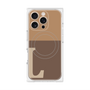 プレミアムパネル with MagSafe［ オリジナル - initial two tone - L brown ］