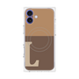 プレミアムパネル with MagSafe［ オリジナル - initial two tone - L brown ］