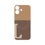 プレミアムパネル with MagSafe［ オリジナル - initial two tone - L brown ］