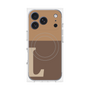 プレミアムパネル with MagSafe［ オリジナル - initial two tone - L brown ］