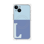 プレミアムパネル with MagSafe［ オリジナル - initial two tone - L blue ］