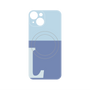 プレミアムパネル with MagSafe［ オリジナル - initial two tone - L blue ］