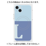 プレミアムパネル with MagSafe［ オリジナル - initial two tone - L blue ］