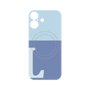 プレミアムパネル with MagSafe［ オリジナル - initial two tone - L blue ］