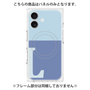 プレミアムパネル with MagSafe［ オリジナル - initial two tone - L blue ］