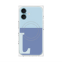 プレミアムパネル with MagSafe［ オリジナル - initial two tone - L blue ］
