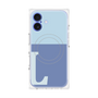 プレミアムパネル with MagSafe［ オリジナル - initial two tone - L blue ］