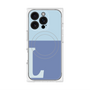 プレミアムパネル with MagSafe［ オリジナル - initial two tone - L blue ］
