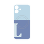 プレミアムパネル with MagSafe［ オリジナル - initial two tone - L blue ］