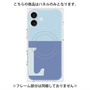 プレミアムパネル with MagSafe［ オリジナル - initial two tone - L blue ］