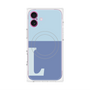 プレミアムパネル with MagSafe［ オリジナル - initial two tone - L blue ］