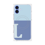 プレミアムパネル with MagSafe［ オリジナル - initial two tone - L blue ］