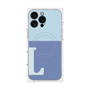 プレミアムパネル with MagSafe［ オリジナル - initial two tone - L blue ］