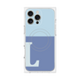 プレミアムパネル with MagSafe［ オリジナル - initial two tone - L blue ］