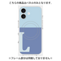 プレミアムパネル with MagSafe［ オリジナル - initial two tone - L blue ］