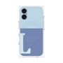 プレミアムパネル with MagSafe［ オリジナル - initial two tone - L blue ］