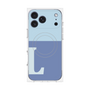 プレミアムパネル with MagSafe［ オリジナル - initial two tone - L blue ］