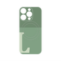 プレミアムパネル with MagSafe［ オリジナル - initial two tone - L green ］
