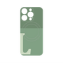 プレミアムパネル with MagSafe［ オリジナル - initial two tone - L green ］