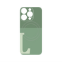 プレミアムパネル with MagSafe［ オリジナル - initial two tone - L green ］