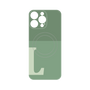 プレミアムパネル with MagSafe［ オリジナル - initial two tone - L green ］
