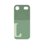 プレミアムパネル with MagSafe［ オリジナル - initial two tone - L green ］