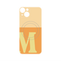 プレミアムパネル with MagSafe［ オリジナル - initial two tone - M orange ］