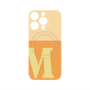 プレミアムパネル with MagSafe［ オリジナル - initial two tone - M orange ］