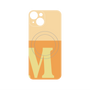 プレミアムパネル with MagSafe［ オリジナル - initial two tone - M orange ］