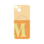 プレミアムパネル with MagSafe［ オリジナル - initial two tone - M orange ］